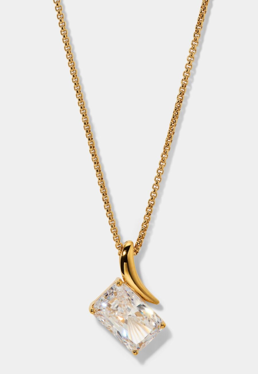 PHENOM EMERALD PENDANT NECKLACE