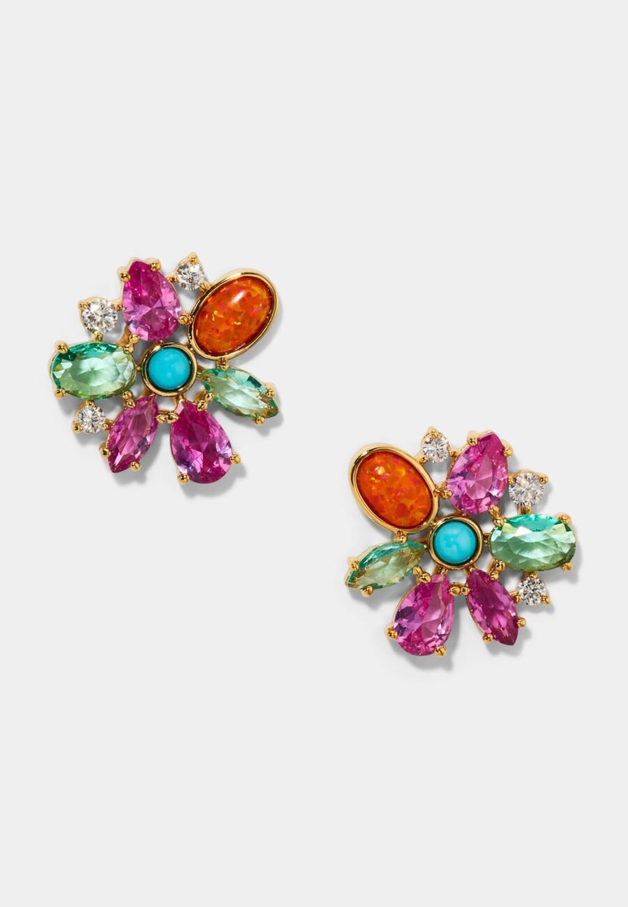 FRIEDA FLORAL STUDS EARRINGS